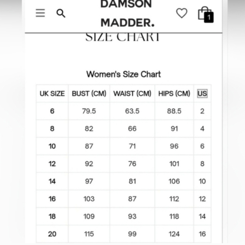 DAMSON MADDER Hyan Printed Cotton/Blend Skirt EU Size 16 /US Size 12 (see Meas - Picture 5 of 14
